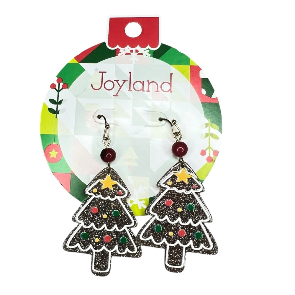 Joyland Christmas Tree Earrings